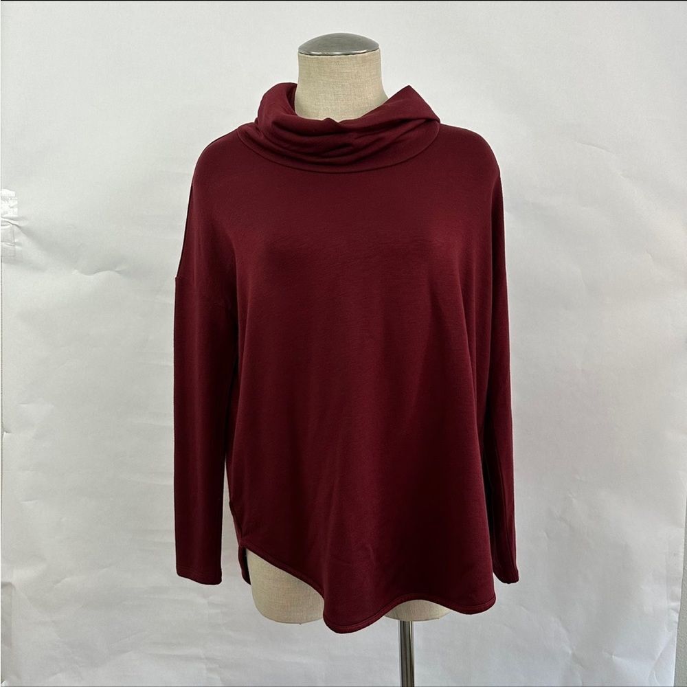 Lou and Grey Signaturesoft Cowl Neck Top 195
